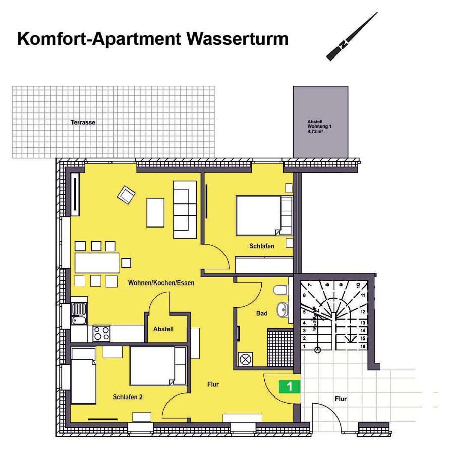 Landhaus Lueneburg Komfort Apartment Bagian luar foto